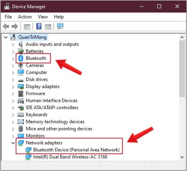 Cách sửa lỗi Bluetooth bị mất trên cài đặt Settings Windows 10