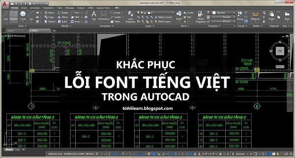 Cách khắc phục lỗi font AutoCAD
