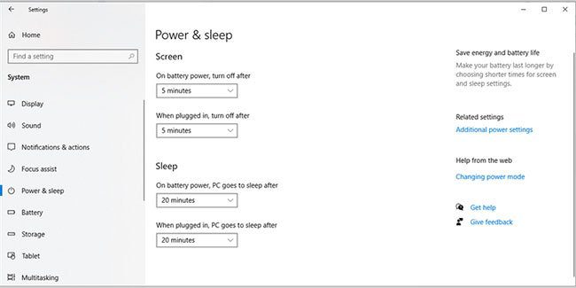 5 cách sửa lỗi màn hình máy tính Windows không tắt sau thời gian đã đặt
