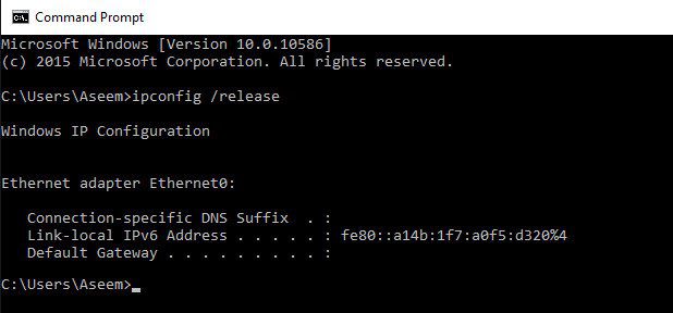 Sửa lỗi xung đột địa chỉ IP trên máy tính Windows