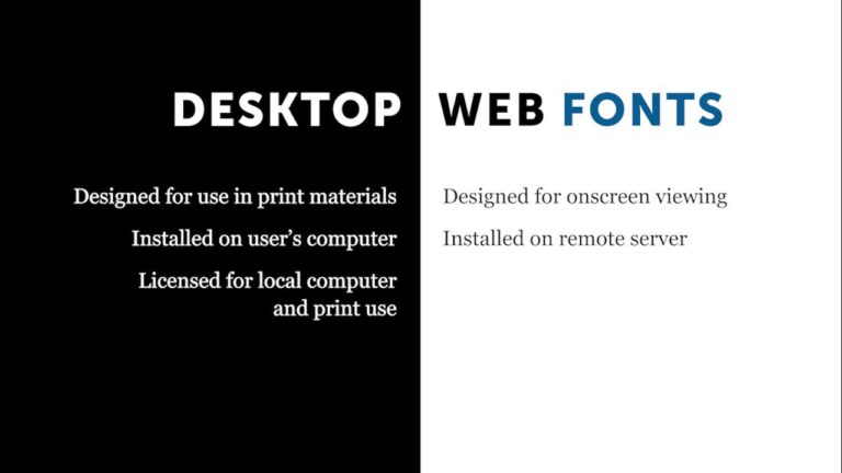 Web Font là gì? Có tầm quan trọng thế nào trong trải nghiệm duyệt web