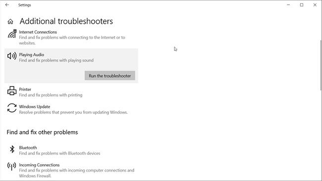 Sửa lỗi âm lượng tự động tăng/giảm trong Windows 10