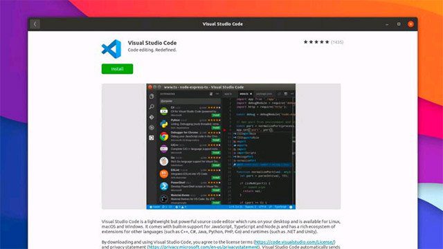 Hướng dẫn cài đặt Visual Studio Code trên Ubuntu 20.04