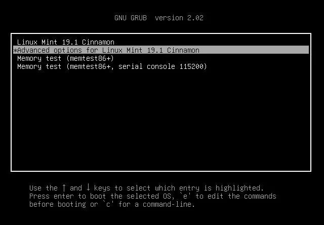 Cách truy cập Recovery Mode (Safe Mode) trong Ubuntu