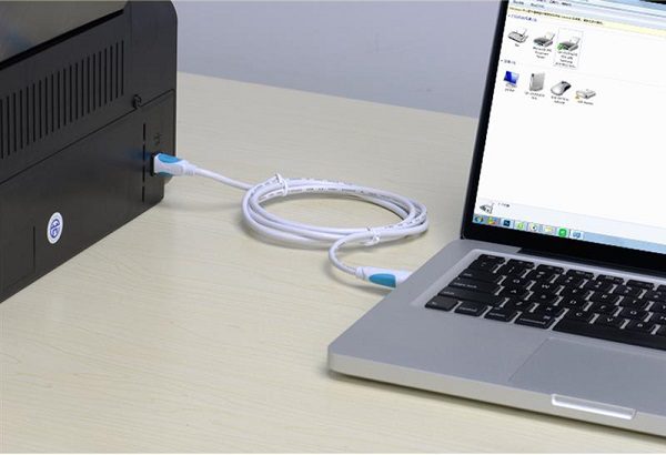 Cách cài đặt và khởi động máy in có dây cho máy tính