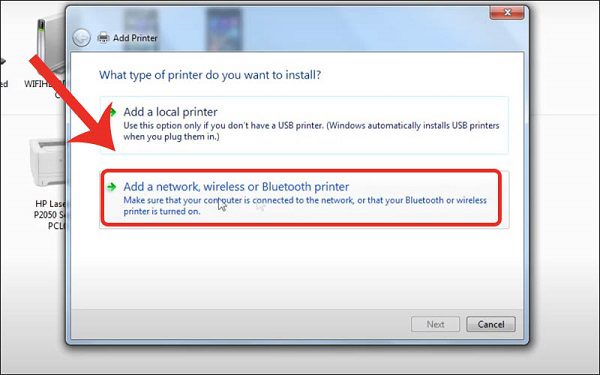 Bước 4. Cách cài đặt máy in cho máy tính Windows 7