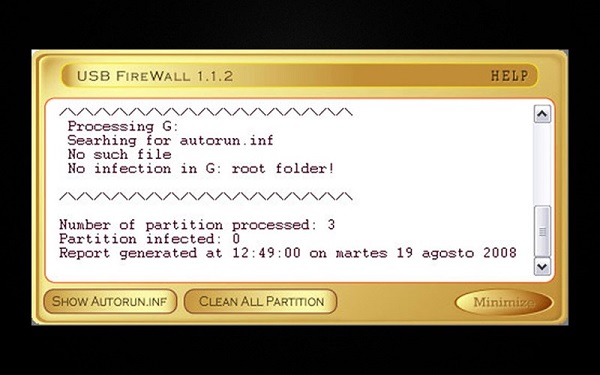 USB FireWall giúp phòng và chống virus lây lan từ USB