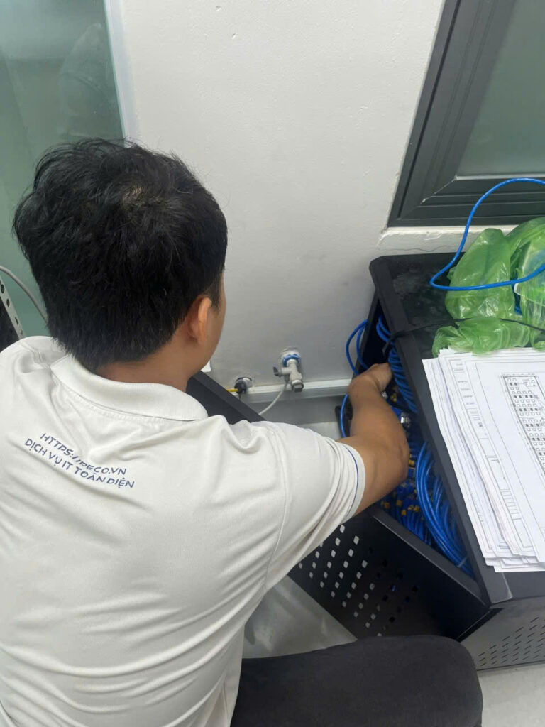 Quy trình thi công mạng doanh nghiệp 4